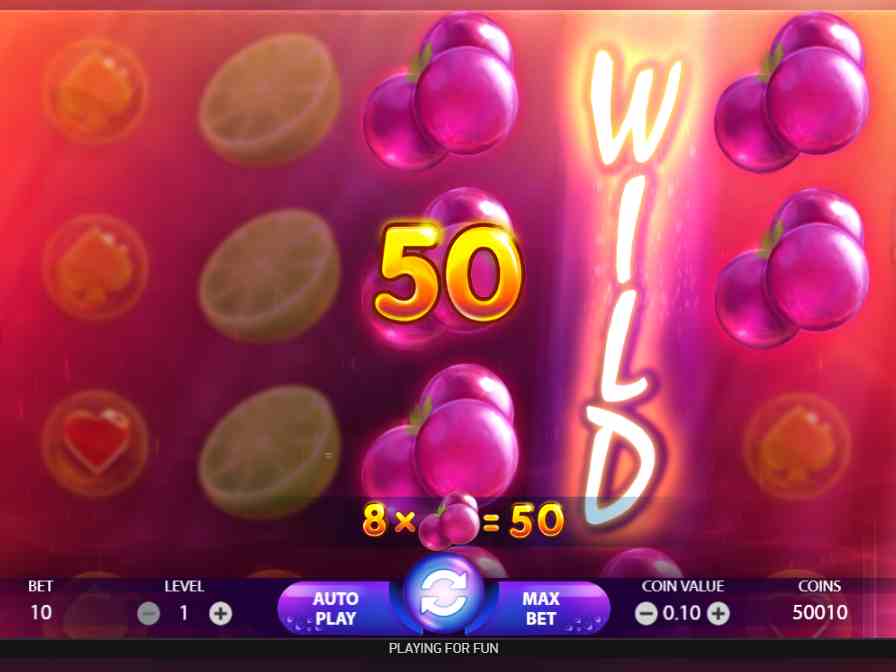 Игровой автомат Berry Burst  Бонусная опция в слоте Berry Burst